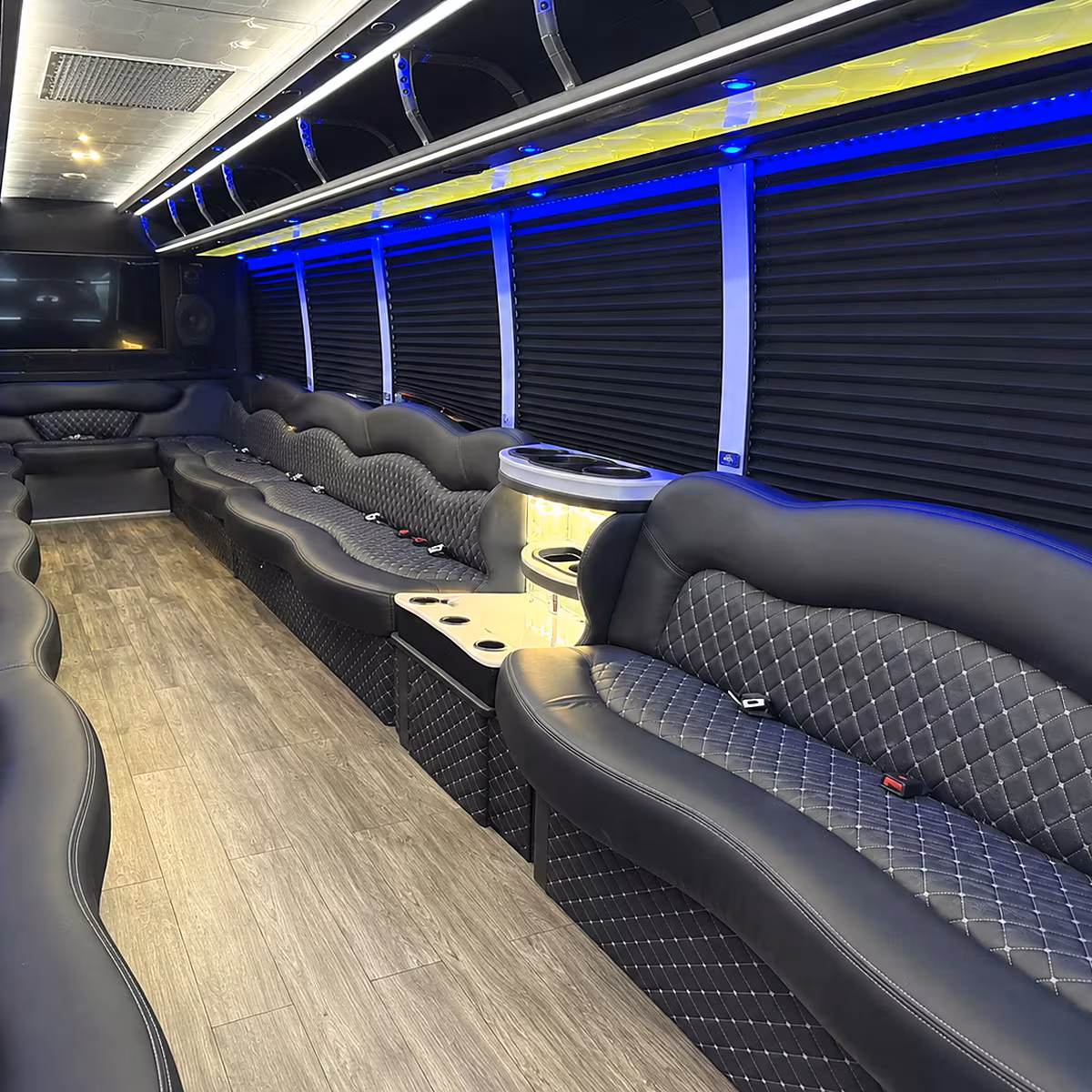 prom night on the 10 freeway is already stressful enough let a party bus handle it