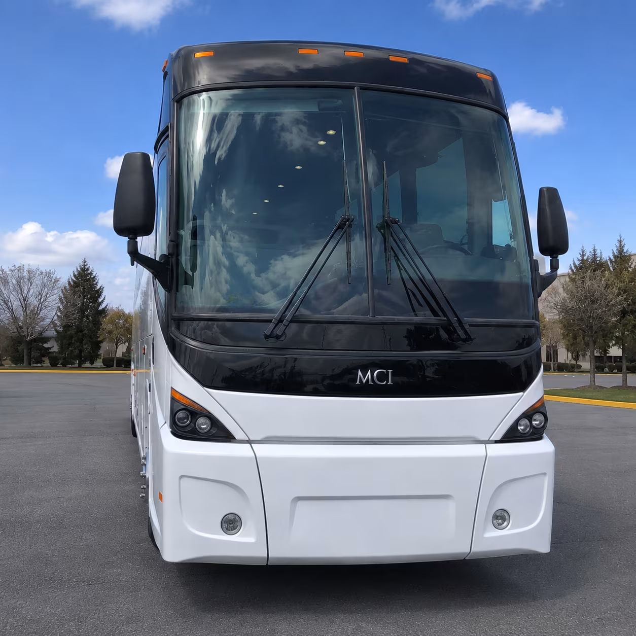 west covina charter bus services exterior