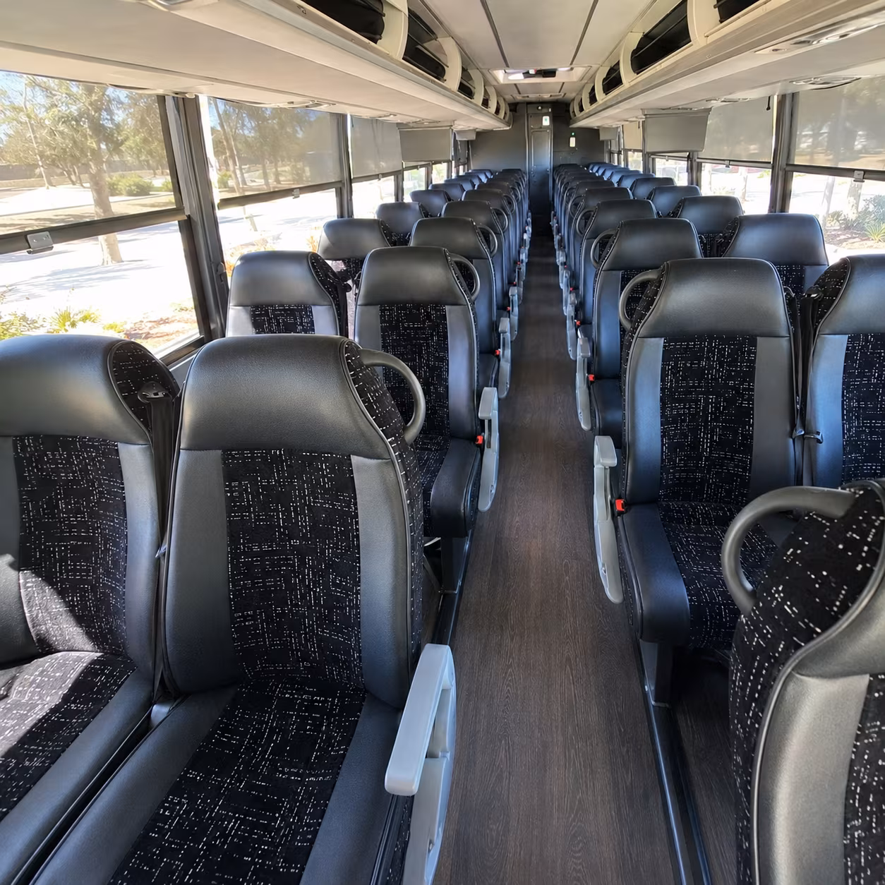 west covina charter bus services inside